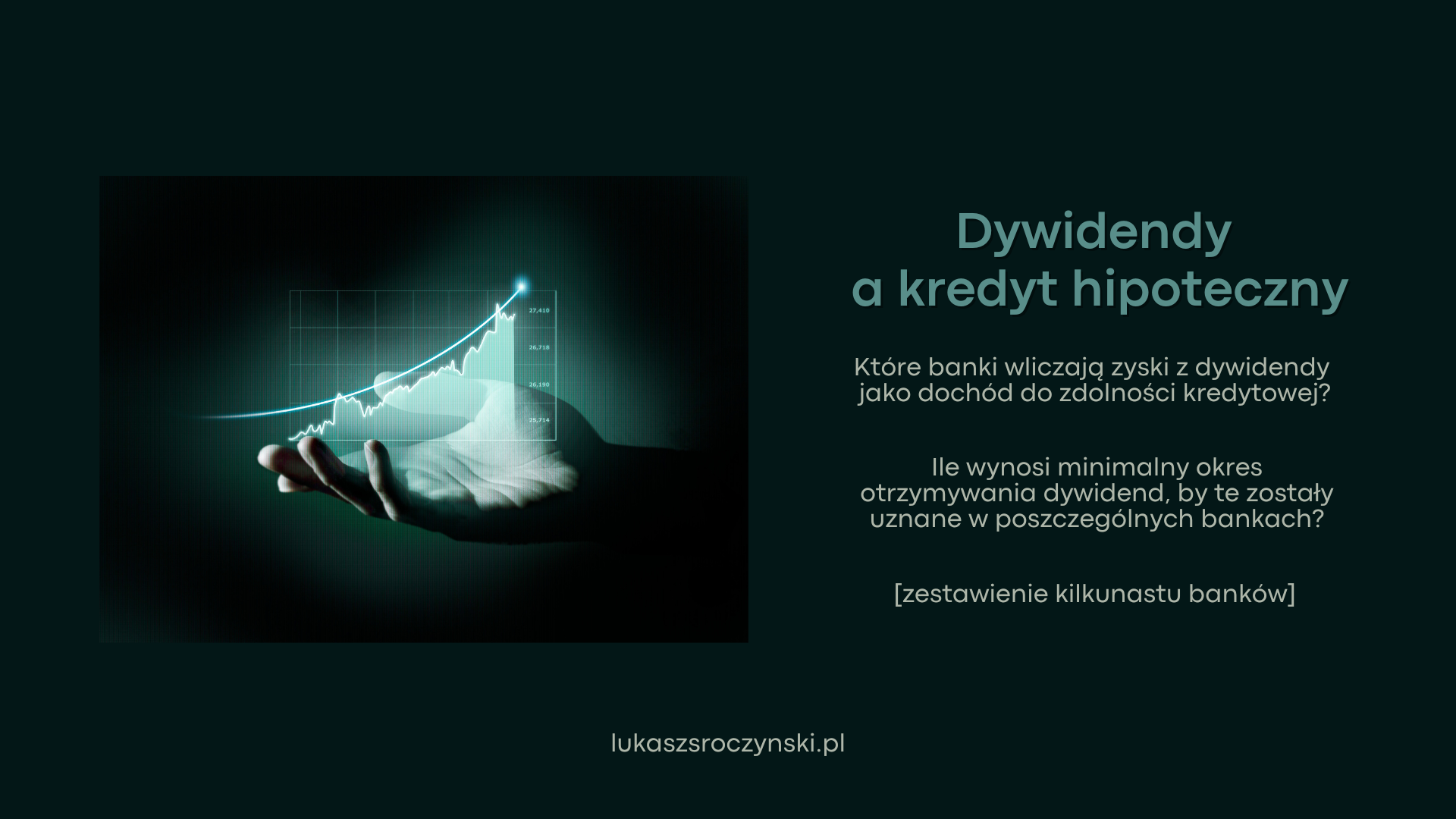 Dywidendy a kredyt hipoteczny