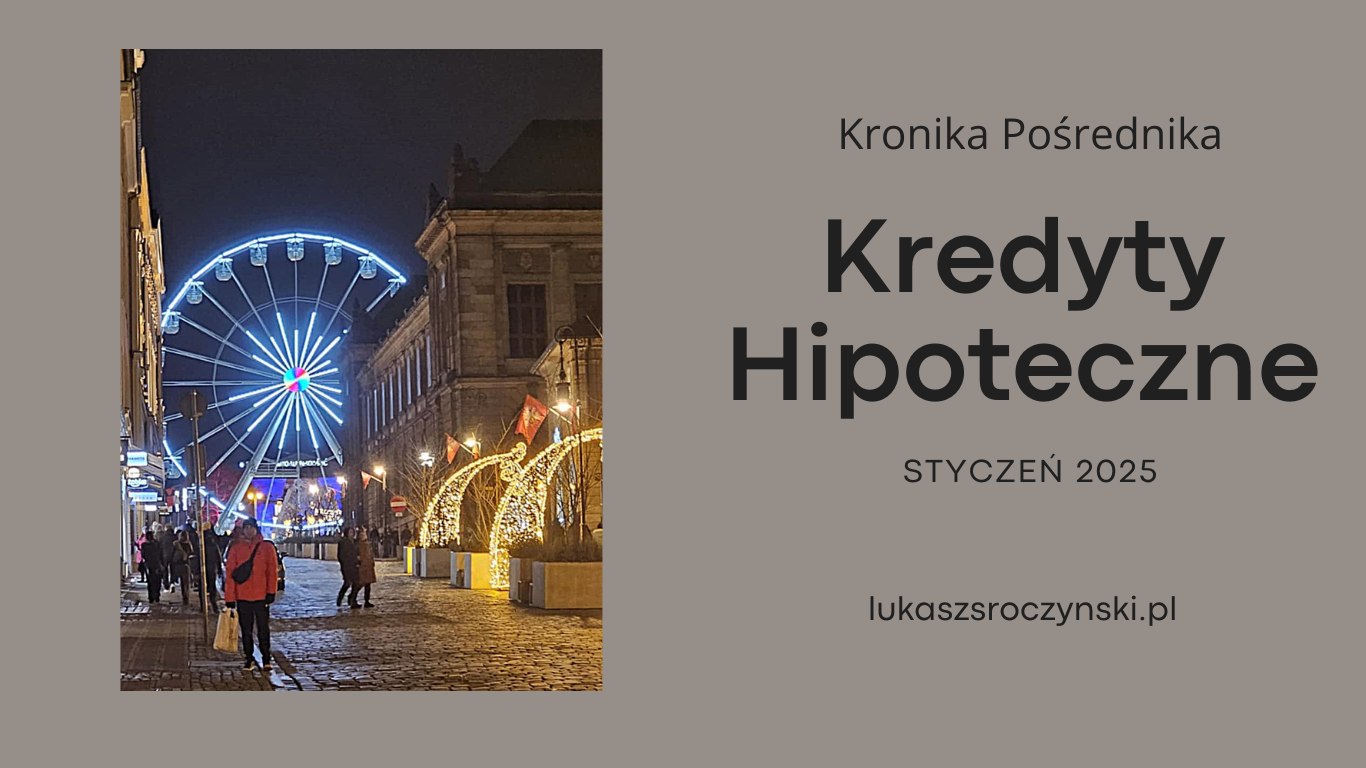 Kredyty hipoteczne styczeń 2025