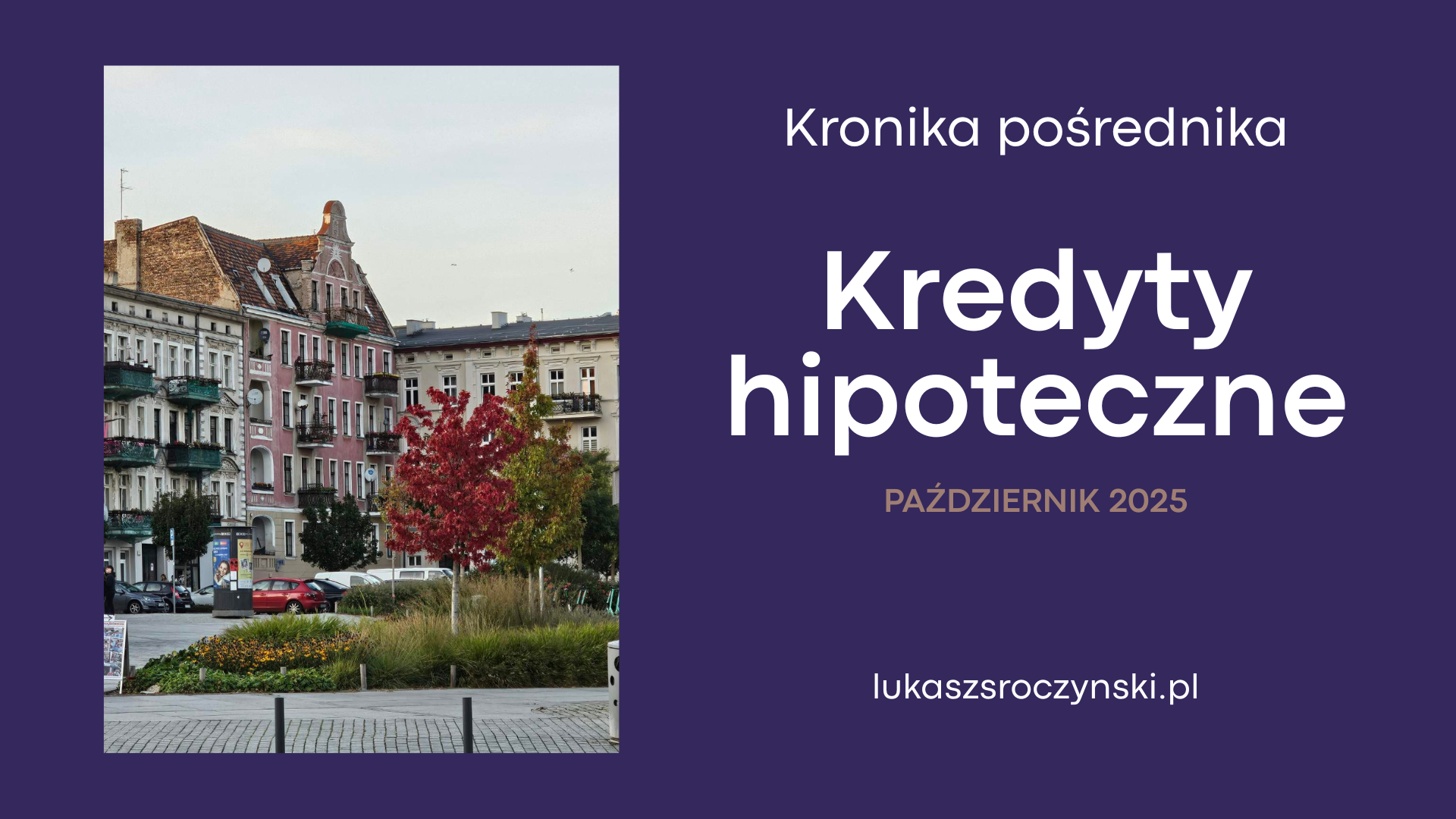 Kredyty hipoteczne październik 2025