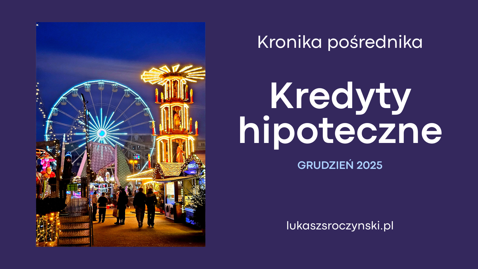 Kredyty hipoteczne grudzień 2025