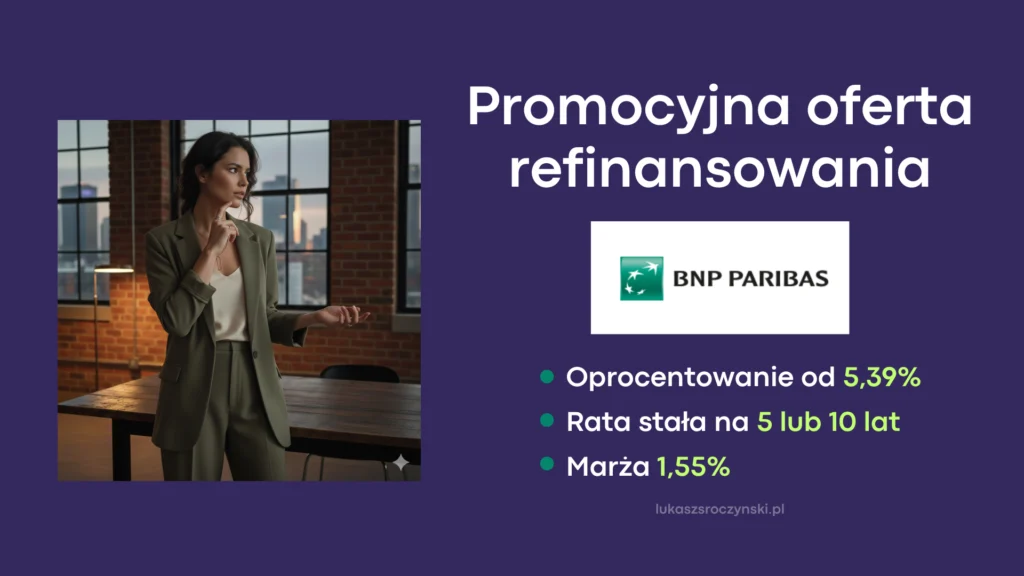 Promocyjna oferta refinansowania w BNP Paribas