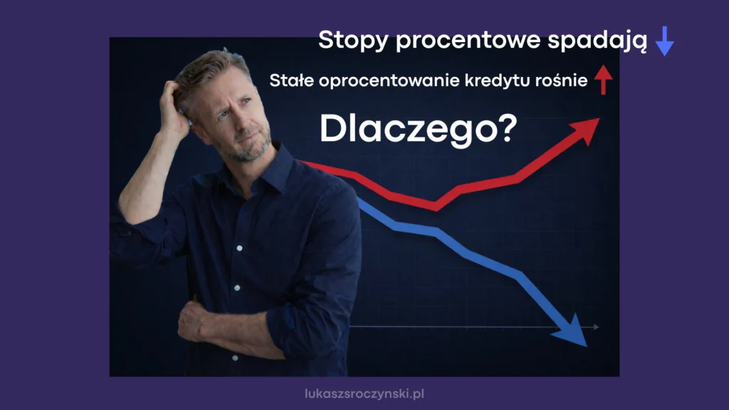 Dlaczego rata kredytu hipotecznego nie spada, pomimo spadku stóp procentowych?