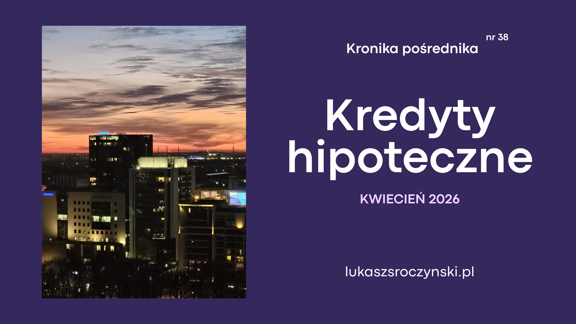 Kredyty hipoteczne kwiecień 2026