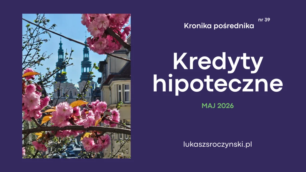 Kredyty hipoteczne maj 2026