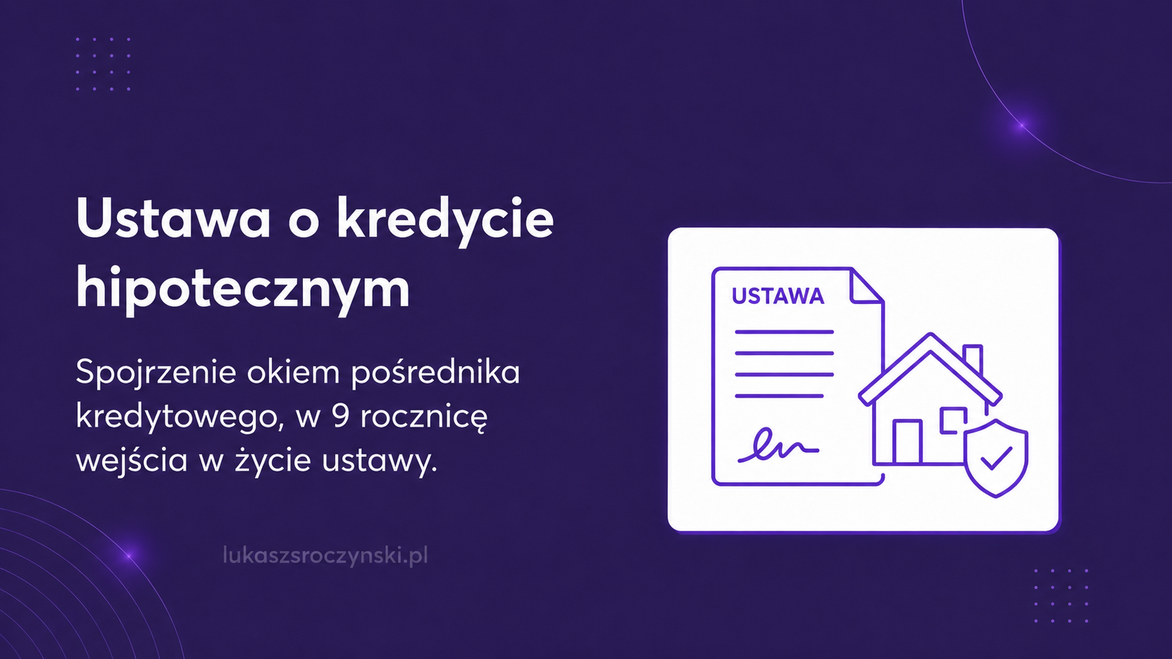 Ustawa o kredycie hipotecznym