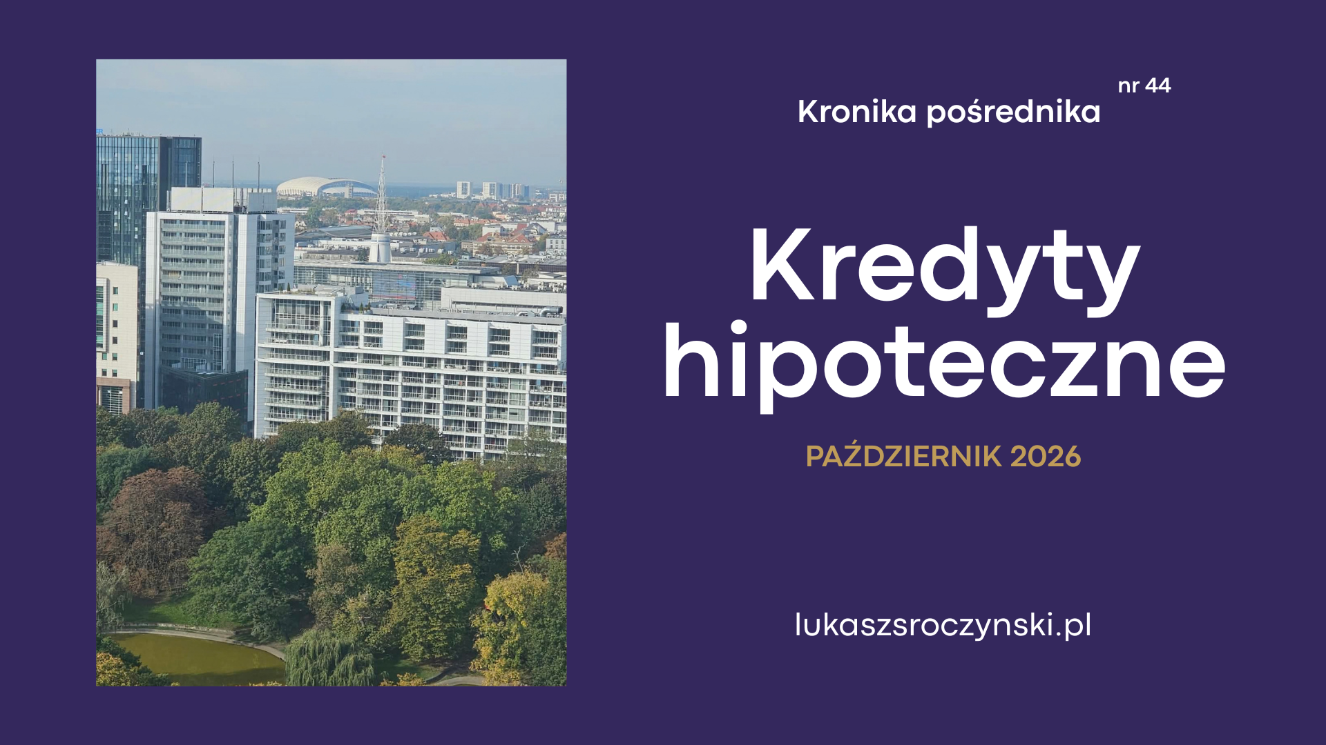 Kredyty hipoteczne październik 2026